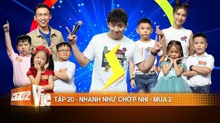 nhanh như chớp nhí mùa 2 tập 20