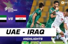 HIGHLIGHTS UAE - IRAQ | Ngôi sao Mabkhout khiến đồng đội rơi nước mắt ở những phút bù giờ