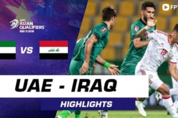 HIGHLIGHTS UAE - IRAQ | Ngôi sao Mabkhout khiến đồng đội rơi nước mắt ở những phút bù giờ