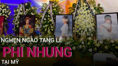 Tang lễ cố ca sĩ Phi Nhung tại Mỹ: Nhiều nghệ sĩ bật khóc xót xa