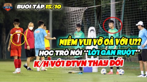 U23 VN đón thầy Park với niềm vui VỠ OÀ, học trò nói lời GAN RUỘT, Thầy đổi KẾ HOẠCH với ĐTVN