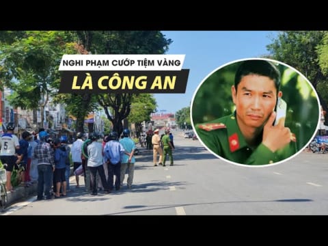 Nghi phạm cướp tiệm vàng tại Huế là cán bộ công an