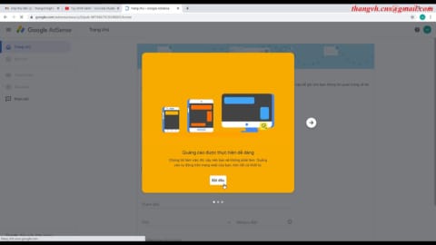 Hướng dẫn đăng ký tài khoản Google Adsense liên kết kiếm tiền Video trên Youtube
