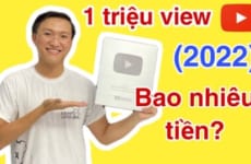 TRIỆU VIEW YOUTUBE ĐƯỢC BAO NHIÊU TIỀN Chia sẻ kinh nghiệm làm Youtube Mở hộp NÚT BẠC