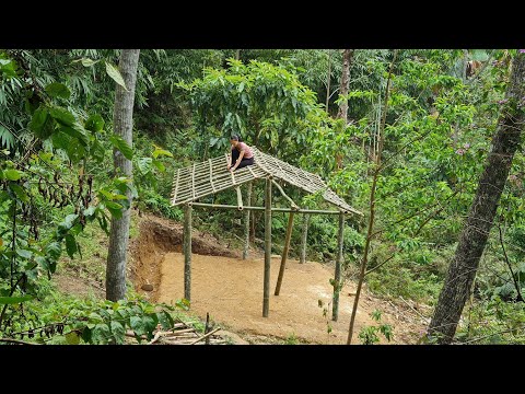 How To Build a Bamboo House, build new life, forest life