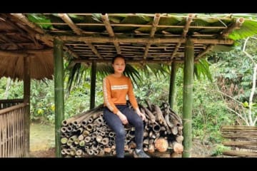 How to make a bamboo shed, Building forest life