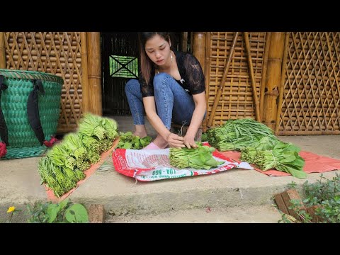 Sell ​​vegetables in the countryside and weed and take care of vegetable gardens