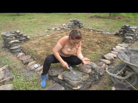 Transport Stone To Building House - Goes To The Forest Build Farm, Primitive Stone Building Skills