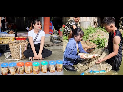 What I have and earn grass carp, drift fish, bamboo shoots, honey, longan fruit, Nuc Nac