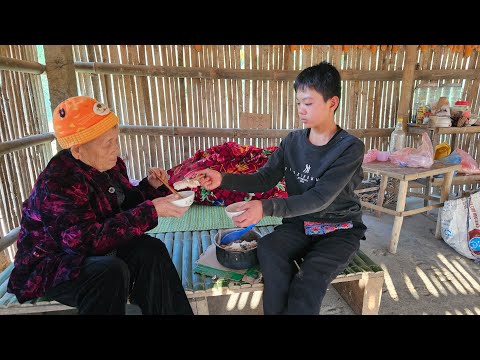 Orphan Boy - Fishing, Shrimp, Crab, Snail, selling for a living, Buy a new shirt for the old lady