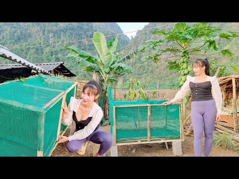 Build a Farm: Make Troughs For Piglets and Cages For Chicks - Life on The Farm