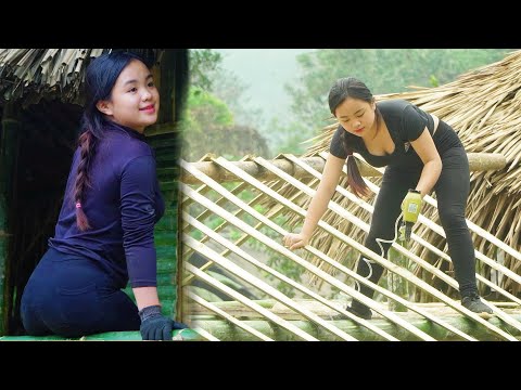 FULL VIDEO: 60 Days of Building a Bamboo House Using The BEST TOOLS From Start to Finish.